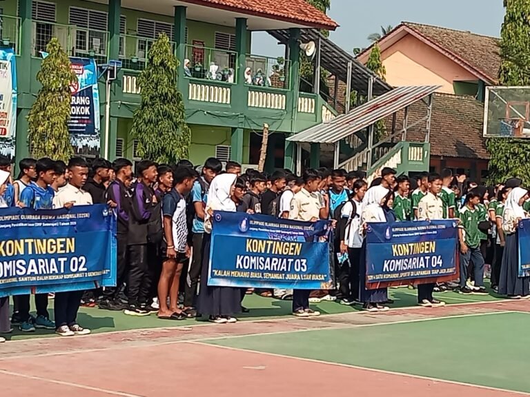 Bertepatan Hari Kebangkitan Nasional, O2SN Tingkat SMP Se-Kabupaten Ciamis Resmi Dibuka