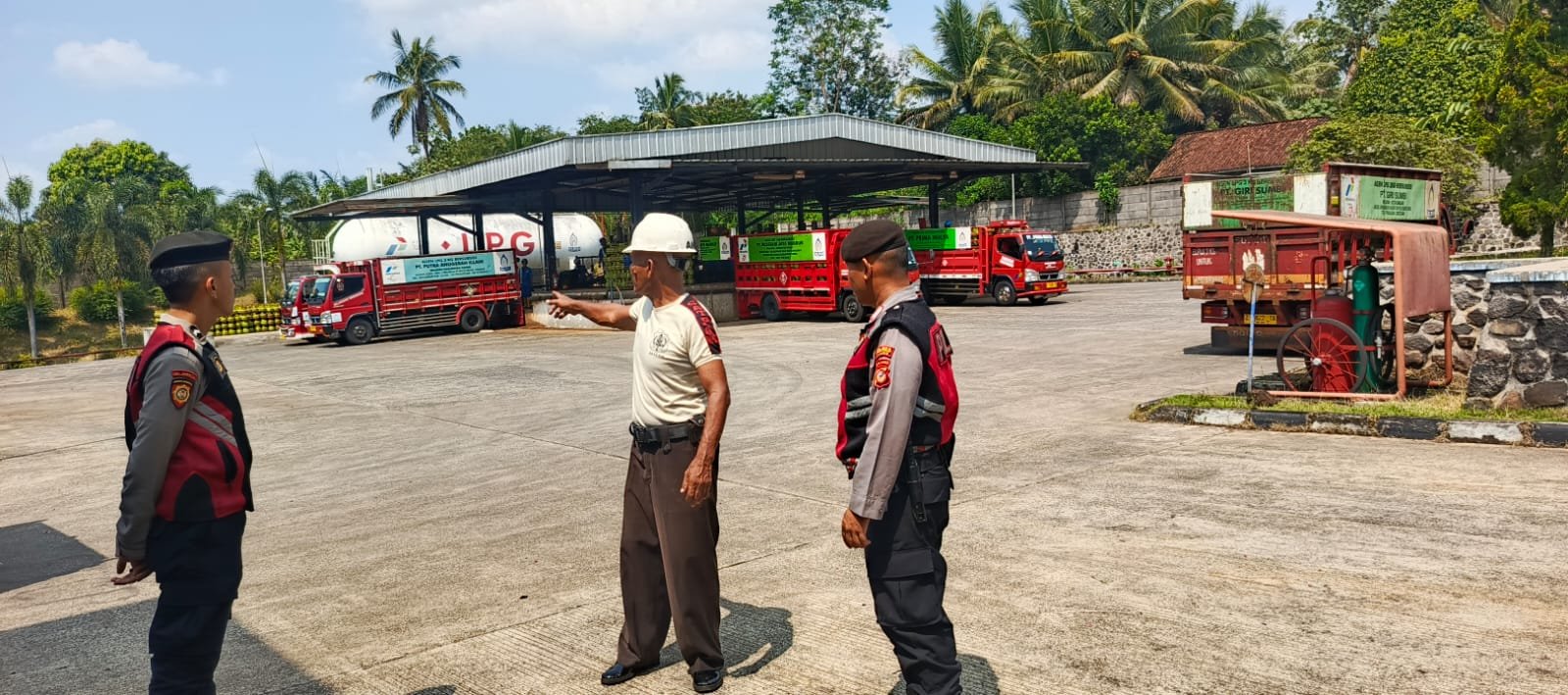 Patroli Presisi R2 Sat Samapta Polres Ciamis Tingkatkan Pengamanan Objek Vital dan Antisipasi Gangguan Kamtibmas
