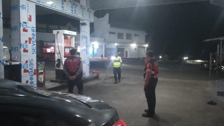 Sat Samapta Polres Ciamis Tingkatkan Patroli Biru, Wujud Nyata Kehadiran Polisi Jaga Keamanan Objek Vital