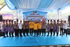 Sejarah Pertama Polres Ciamis Memenangkan Juara di Tingkat Polda Jabar. Raih Juara 1 Lomba Aransemen Lagu “Sauyunan Jaga Lembur”