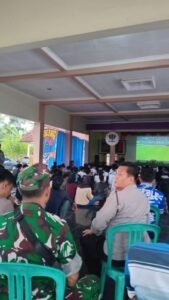 Polsek Lakbok Siaga Amankan Nobar Persib Warga Sukanagara Lakbok