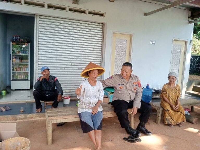 Polsek Sukadana Gencarkan Sambang Kamtibmas, Perkuat Kesadaran Warga Hadapi Ancaman Kejahatan dan Judi Online