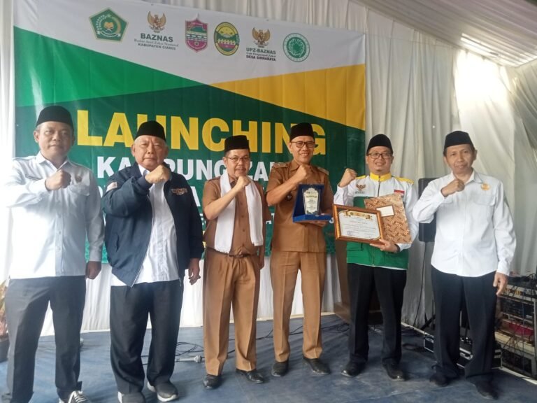 Resmi Diluncurkan, Kampung Zakat UPZ Desa Sirnabaya Jadi Peresmian ke-11 di Ciamis