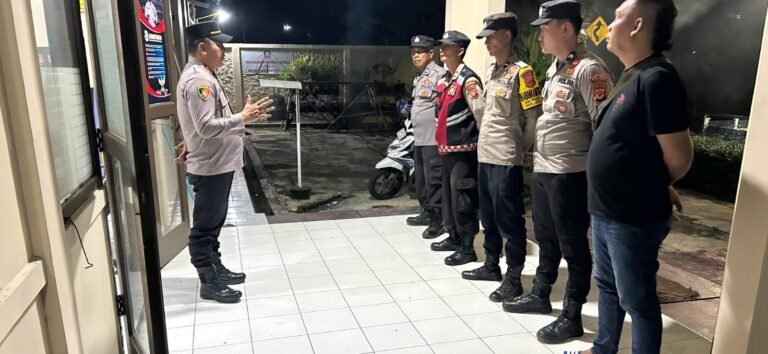 Polsek Cisaga Siaga Penuh Amankan Malam Takbir Idul Adha, Wujud Komitmen Polri Jaga Kondusivitas Wilayah