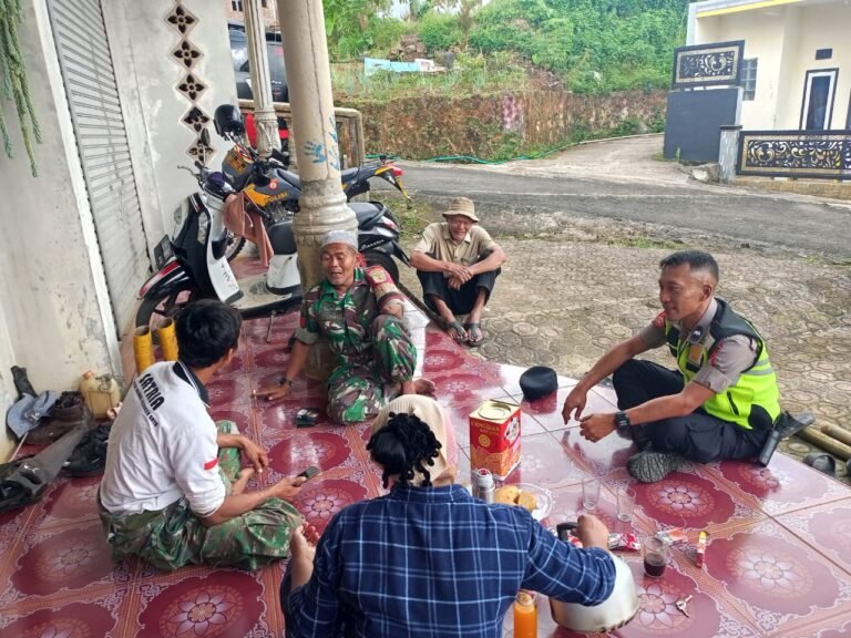 Idul Adha 1447 H, Polsek Panjalu Pantau Proses Kurban Masyarakat Desa Mekarwangi