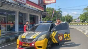 Patroli Himbauan Kamtibmas Sat Samapta Polres Ciamis Perkuat Kesadaran Masyarakat Jaga Keamanan Lingkungan