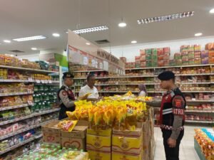 Patroli Sat Samapta Polres Ciamis Pastikan Stabilitas Harga dan Ketersediaan Bahan Pokok Tetap Aman