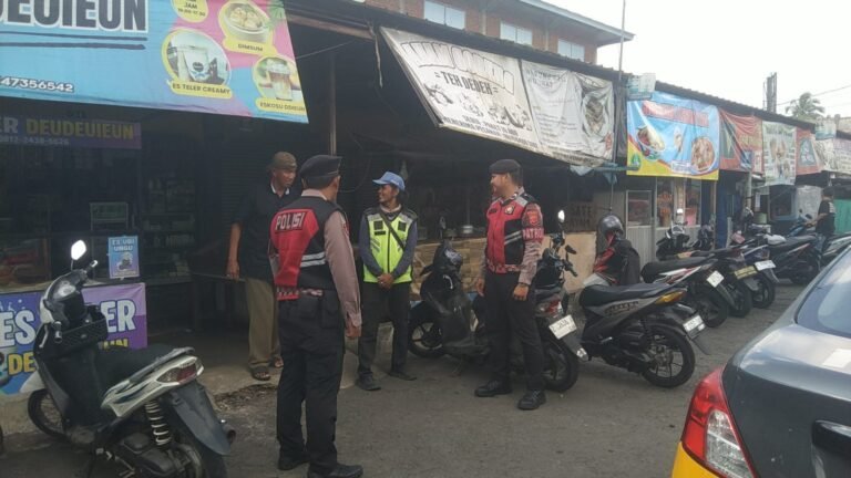 Polres Ciamis Perkuat Himbauan Kamtibmas di Pasar Imbanagara, Wujud Nyata Kehadiran Polisi Jaga Keamanan Masyarakat