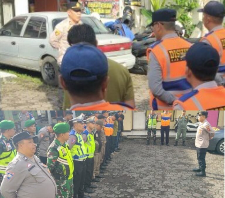 Sinergitas TNI Polri Polsek Samarang Gelar Apel Gabungan Dalam Rangka Hari Buruh 2026