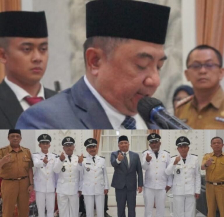 5 Kades PAW Resmi Dilantik Abdusy Syakur Amin, Tegaskan Dana Desa Harus Transparan dan Bebas Penyimpangan