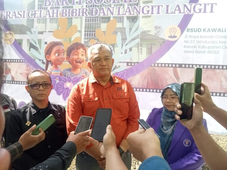 Kepala Dinas Kesehatan Hadiri Bakti Sosial Operasi Bibir Sumbing di RSUD Kawali