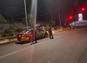 Patroli Biru Sat Samapta Polres Ciamis Perkuat Pencegahan Kejahatan dan Balap Liar di Kawasan Ruko Terminal Ciamis