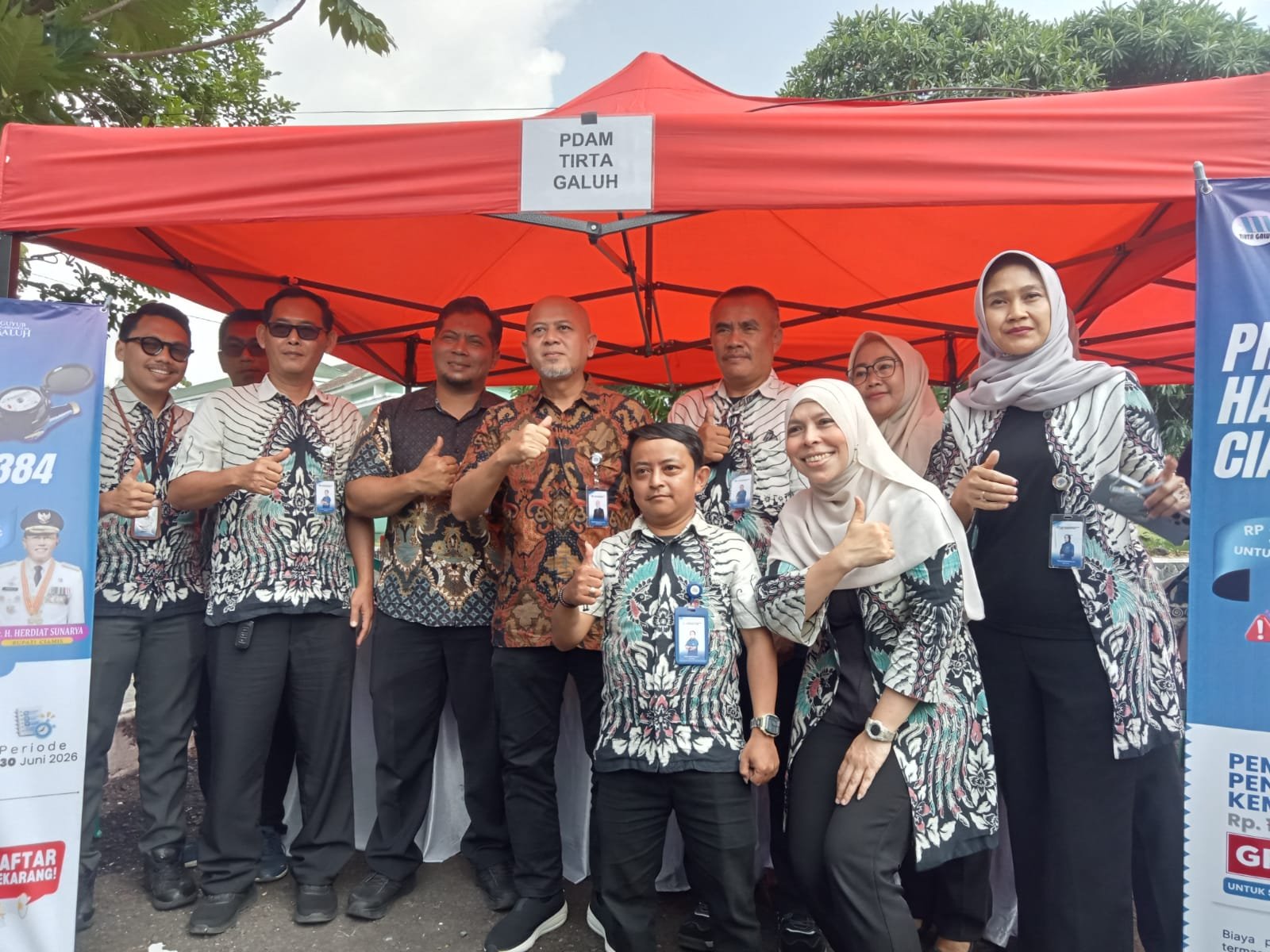 Sambut HUT ke-384 Kabupaten Ciamis, PDAM Tawarkan Kemudahan Pemasangan Air Bersih