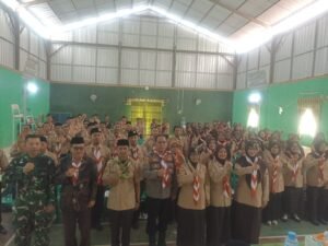 Kapolsek Cimaragas Ikuti Rakor Kesiapan LT II Kwaran Kecamatan Cidolog