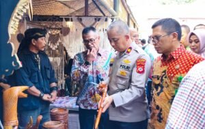 Polres Ciamis Dukung Penguatan UMKM Melalui Ciamis Craft Expo dalam Rangka Hari Jadi Kabupaten Ciamis ke-384