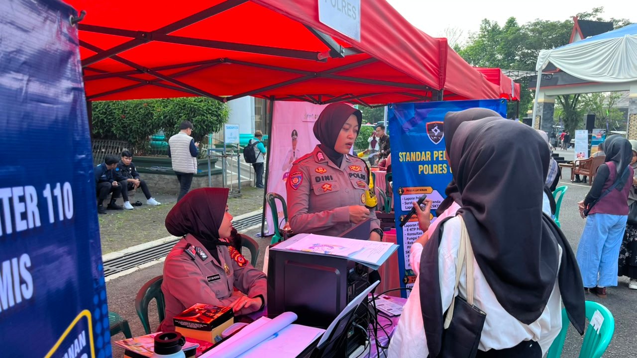 Polsek Ciamis Hadirkan Pelayanan Kepolisian dalam Program PEPATAH MANIS, Wujud Nyata Pelayanan Prima untuk Masyarakat