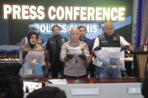 Polres Ciamis Berhasil Ungkap Tiga Kasus Curanmor, Wujud Komitmen Polisi Jaga Kamtibmas