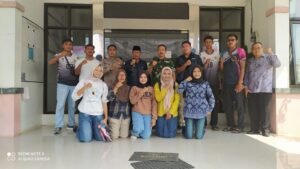 Polsek Lakbok Turut Lepas Kontingen Kecamatan Lakbok Bertanding Pada Turnamen Bupati Cup