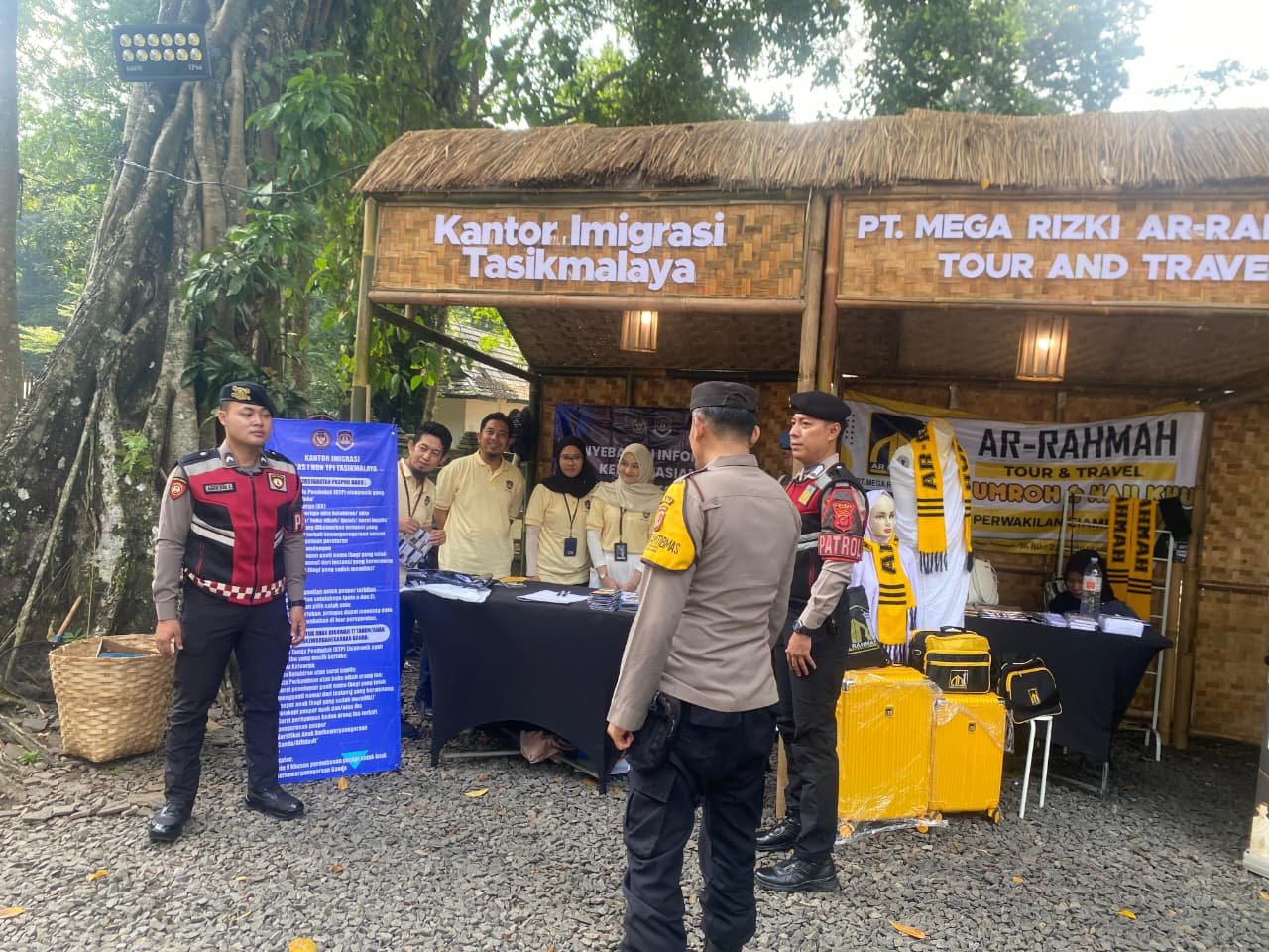 Cipkon Kamtibmas, Dua Personel Polsek Kawali Patroli KRYD Sapa Warga Saat Siang