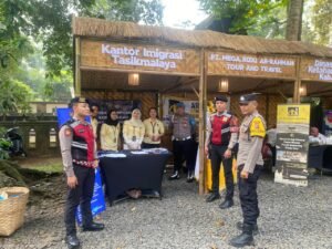Polsek Cijeungjing Amankan Ciamis Craft Expo, Wujud Kehadiran Polri Dukung Kelancaran Event Daerah