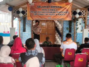 Dukung Program Prioritas Presiden RI, Polsek Ciamis Hadiri Grand Launching 2 SPPG di Ciamis