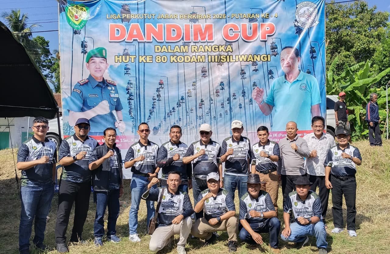 Kehadiran Polres Ciamis Dukung Kelancaran Kontes Burung Liga Perkutut Jabar Dandim Cup di Pamarican