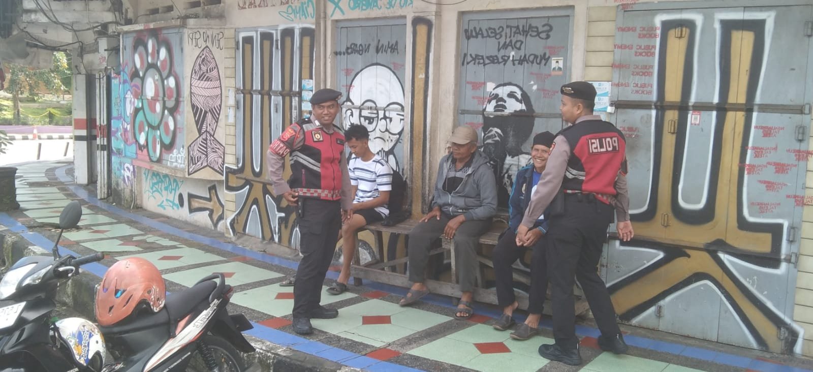 Patroli Dialogis Sat Samapta Polres Ciamis Perkuat Kehadiran Polri di Tengah Masyarakat