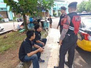 Patroli Dialogis Sat Samapta Polres Ciamis Tingkatkan Keamanan di Jalur Strategis Jalan Mr. Iwa Kusuma Sumantri