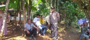 Ciptakan Rasa Aman, Polsek Sukadana Intens Patroli Siang Hingga ke Pemukiman Warga