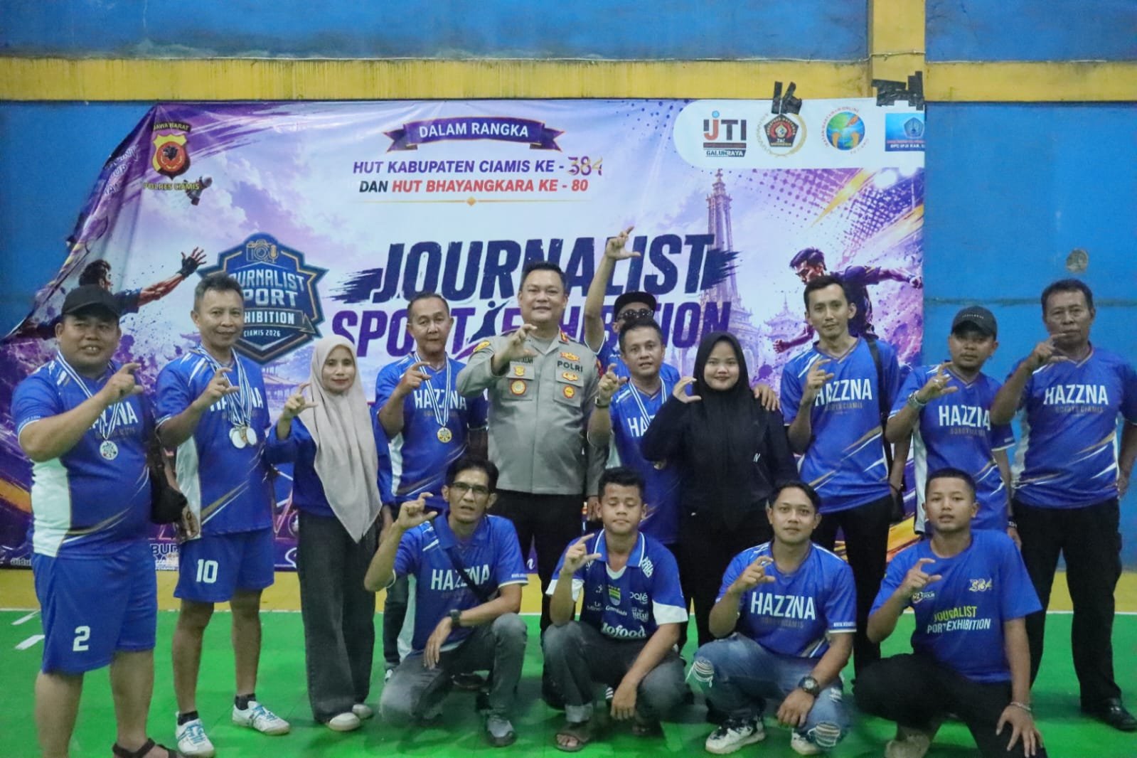 Kapolres Ciamis Hadiri Penutupan Journalist Sport Exhibition 2026, Perkuat Sinergitas Polri dan Insan Pers