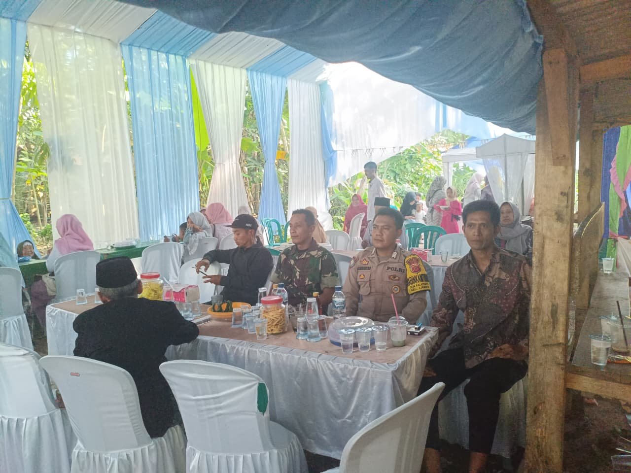 Perkuat Sinergitas, Polsek Lakbok Polres Ciamis Koorkom ke Warga Kalapagada Kalapasawit