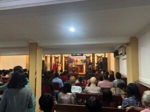 Berikan Rasa Aman, Polres Ciamis Pam Kegiatan Ibadah di Gereja Pantekosta Ciamis