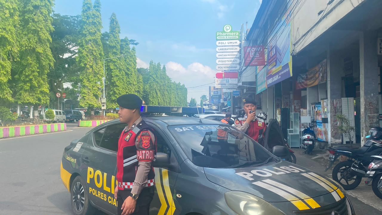 Polres Ciamis Intensifkan Himbauan Kamtibmas di Kawasan Terminal untuk Cegah Gangguan Keamanan