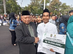Puncak Hari Jadi ke-384 Ciamis, BAZNAS Salurkan 100 Rumah Layak Huni @Rp10 Juta, Total Rp1 Miliar