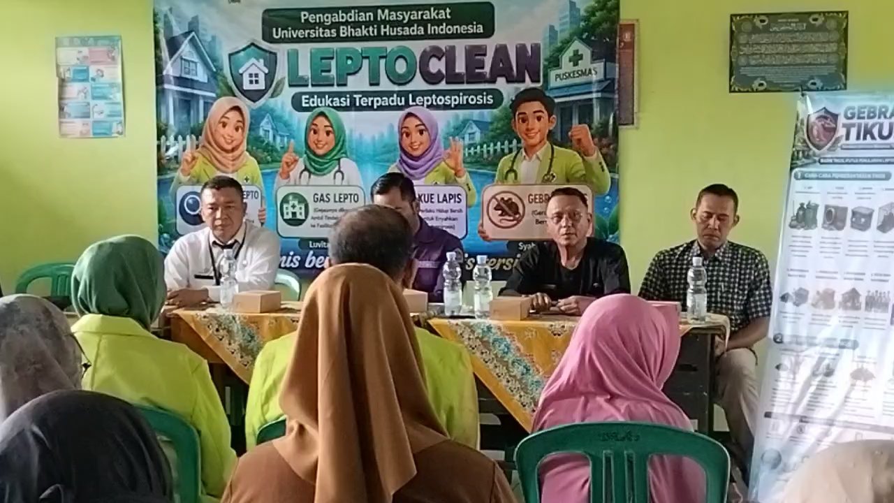 UBHI dan Dinkes Ciamis Edukasi Warga Cegah Leptospirosis Melalui Program LEPTOCLEAN